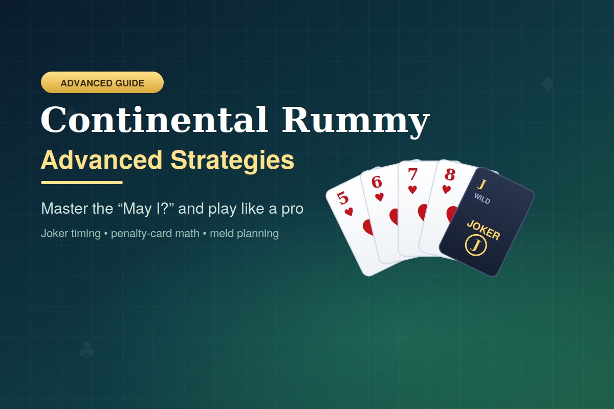 Continental Rummy Advanced Strategies Guide
