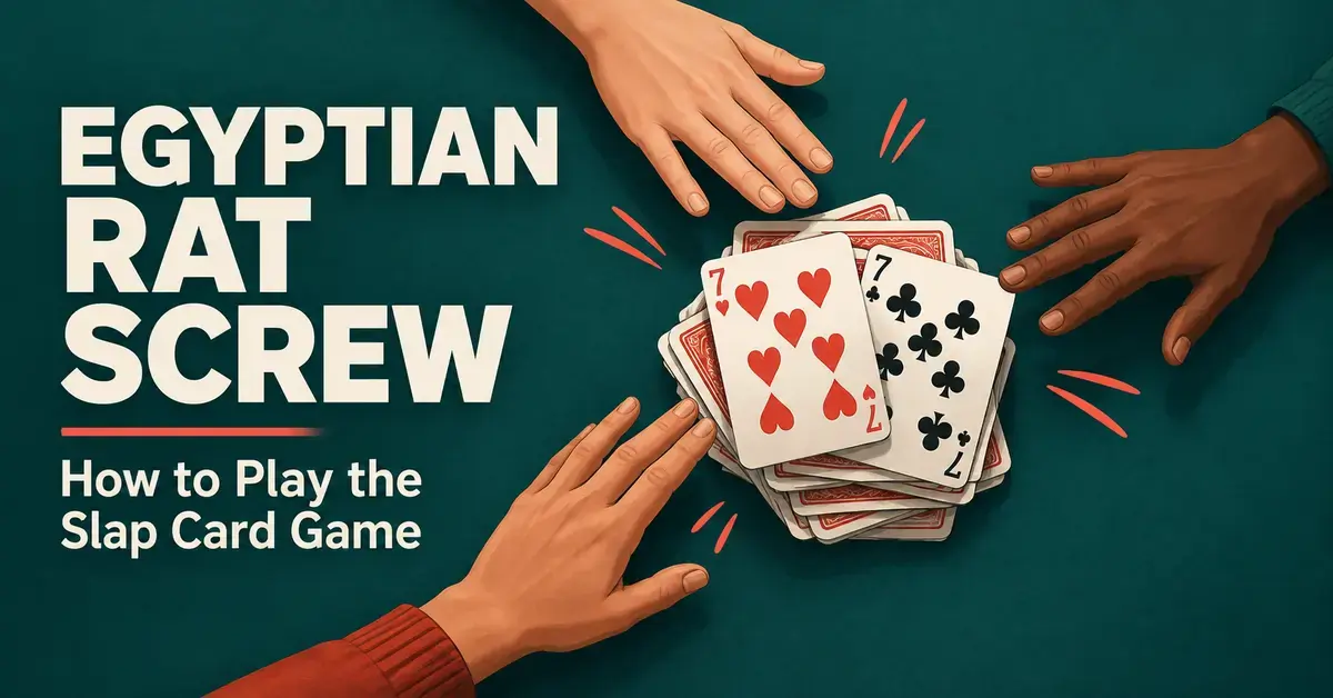 Egyptian Rat Screw Rules: How to Play the Slap Card Game