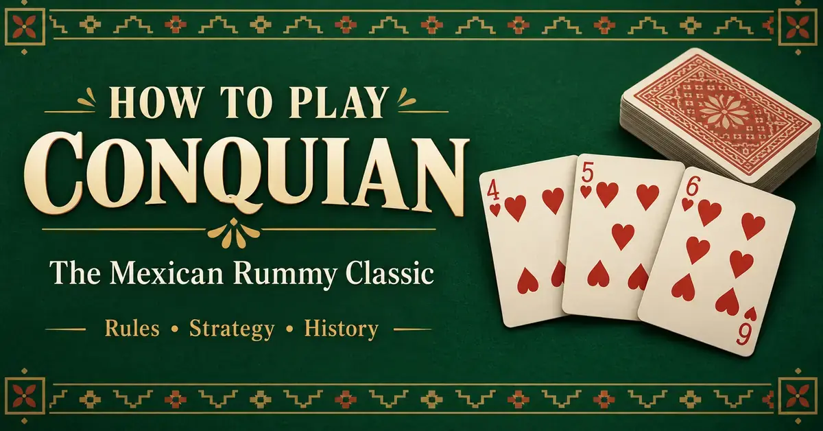 How to Play Conquian: Rules, Strategy and History of the Mexican Rummy Classic