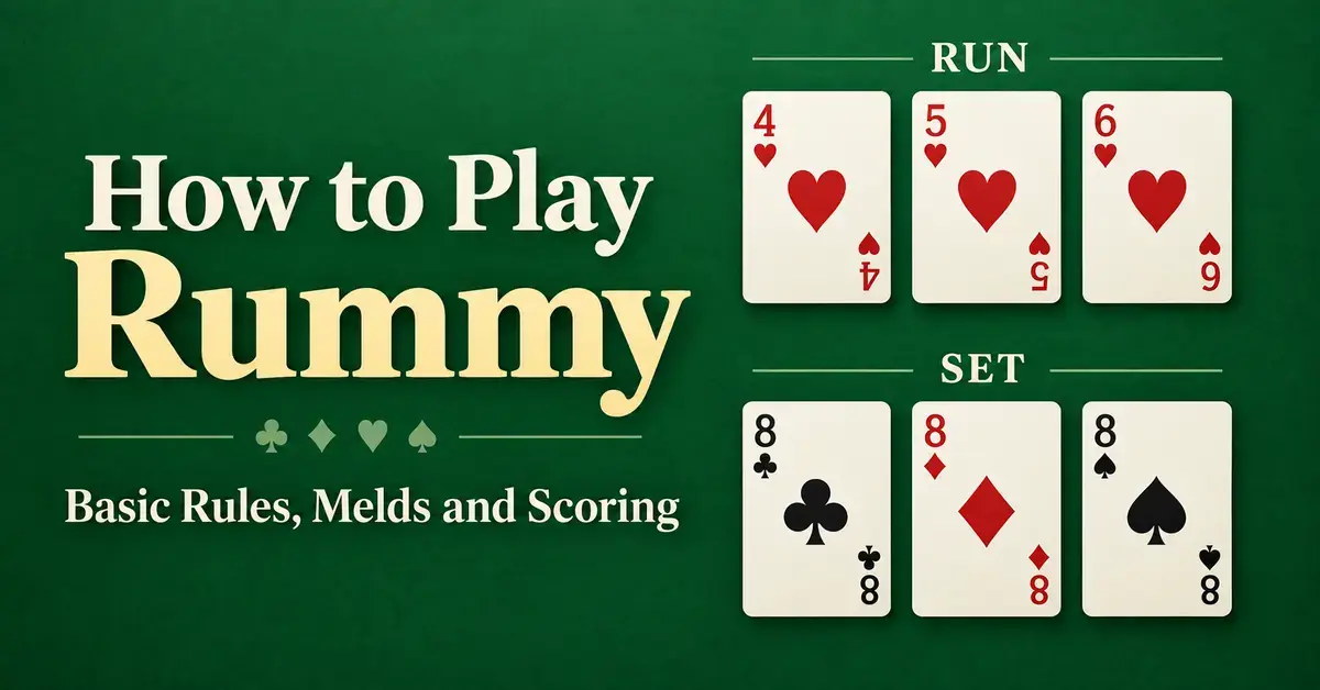 How to Play Rummy: Basic Rules, Melds and Scoring