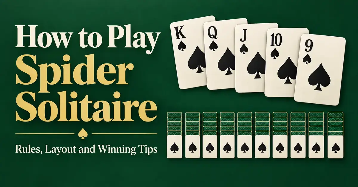 How to Play Spider Solitaire: Rules, Layout and Winning Tips
