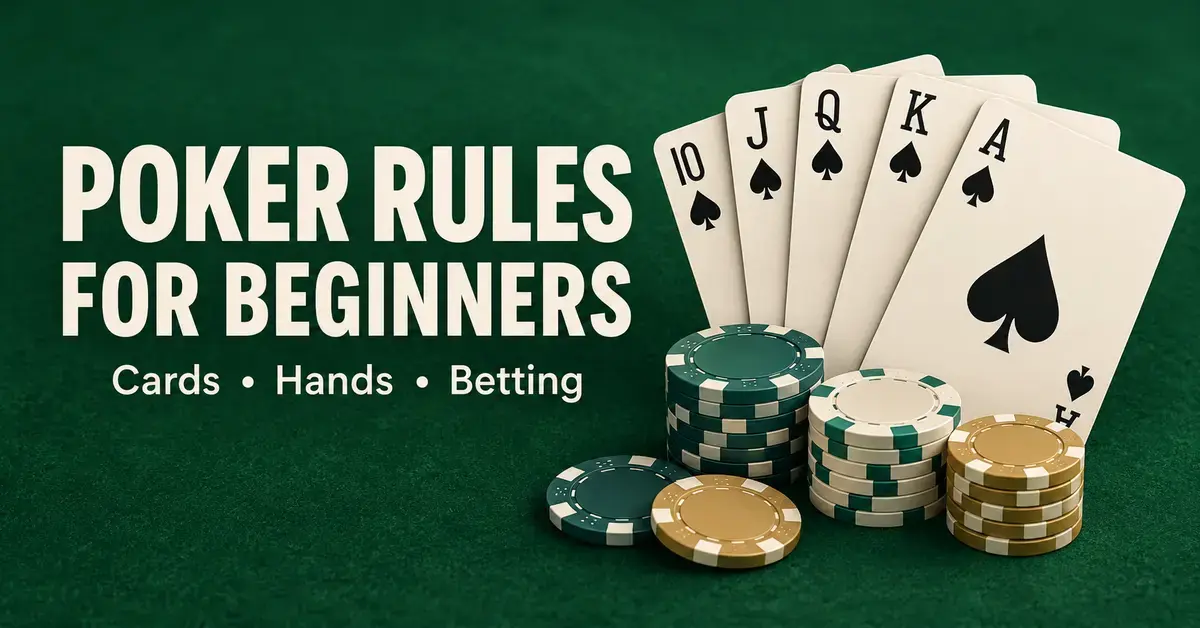 Poker Rules for Beginners: How the Game Works Before You Pick a Variant